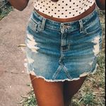Hollister Ripped Denim Skirt Photo 0