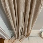 Gold Pleated Jumpsuit Size M Photo 1