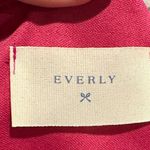 Everly PINK SLEEVELESS ROUND NECK LONG MAXI SPLIT SIDE BRIDESMAID DRESS S Photo 4