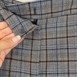 Rachel Rachel Roy Gray Navy Pleated Plaid Dressed Mini Shorts‎ Size 10 Photo 5