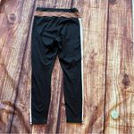 Z Supply Women’s  Active Leggings Black with white and brown stripes Size XL Photo 5