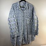 Free People  Happy holibabe sleep shirt in indigo blue SZ:XL Photo 4