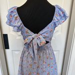 Altar'd State Altar’d State Floral Open Back Bow Mini Dress NWOT Photo 6