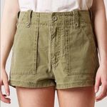 Free People  x Riley Vintage “Long Stroke” Military Shorts  – Size 2 Photo 0
