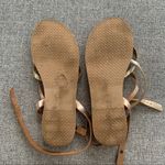 Joie  a la Plage Oda Rose Gold Criss Cross Plage Sandal 39.5 8.5 Photo 4