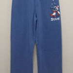 Disney Stitch Christmas Sweatpants Size Medium Photo 0