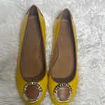 Y2K J Vincent Yellow and Brown Flats with Classic Rounded Toe Size 9 Photo 11