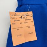 Nordstrom Vintage ‎ Pencil Skirt Deadstock Blue Faux Wrap Professional Blue NWT Photo 2