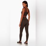 Set Active  Women’s LuxeForm Dark Brown SculptFlex Athletic Workout Leggings Photo 1