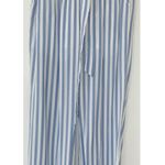 HYFVE HYFYVE White & Blue Striped High Waisted Casual Pants Photo 17