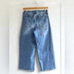 OAT New York Wide Leg Cropped Leg Denim Blue Size 28 Photo 14