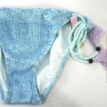 Victoria's Secret VICTORIA’S SECRET The Crochet Lace Tassel String Bikini Bottom in Skylin… Photo 2