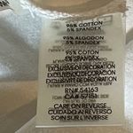 Karl Lagerfeld  Paris Eiffel Tower Tee Pearl Bow White Stretch Shirt M Photo 6