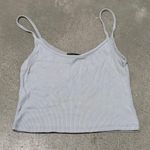 Brandy Melville blue ribbed tank Photo 0