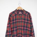American Eagle  Outfitters‎ Cozy Cabin Cropped Flannel, Red/Green plaid, M Photo 6