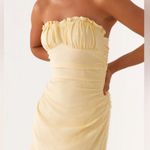 Peppermayo  - Xena Gathered Maxi Dress - Yellow Photo 2