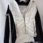 Calvin Klein White and Black Zip Jacket women XL Photo 7