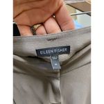 Eileen Fisher Dress Pants 100% Silk Taupe Gray Womens Sz M Straight Leg Photo 4