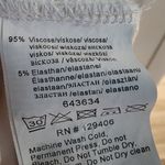 Venus NWOT White Red Silver Floral Ruffle Tank Top Tunic Size XS Photo 3