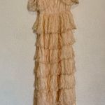 Raga  Woman's Lace Tiered Maxi Dress Size S Photo 8