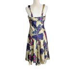Vintage Y2K Nina Austin Dress M Silk Butterfly Babydoll Midi Whimsical Fairy Size M Photo 6