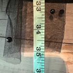 Lulus  Tulle-Proof Black Tulle Beaded Tie-Shoulder Tiered
Mini Dress XL Photo 11