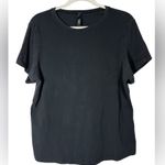 SKIMS Cotton Jersey Tshirt in Soot Size 3X Photo 0