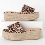 Lulus O'Ahu 2 Leopard Print Espadrille Platforms Photo 2