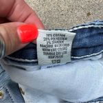 Daytrip Virgo embroidered sequin bling cut off fray hem jean shorts Size 29 Photo 5