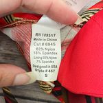 Sunsets Terra Cotta Tribal Print Bikini Top NWT Small Underwire Removable Pads Red Photo 10