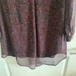 ASTR -  Floral Chiffon Back Cutout Shift Mini Dress Small Photo 8