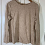 Telluride Clothing Co Top Womens Sz XL Neutral Pullover Capsule Wardrobe Minimal Tan Photo 0