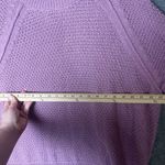 Gap Woman Size XXL knit lavender long sleeve crewneck sweater Photo 5
