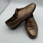Easy Spirit  Motion Leather Oxfords Brown Gold Color Sz 7.5 Photo 0