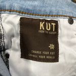 Kut From The Kloth Fab Ab Ankle Skinny Jeans Distressed Light Wash Size 4 Photo 9