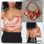 Princess Polly  Swirl Patterned Halter Top Photo 1