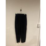 Zimmermann  Pants Womens 0 Black Espionage Suede Obi High Waist Belted Photo 4