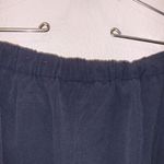 JM Collection navy blue comfy casual pull on pants petite short Photo 6