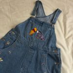 Disney π Vintage Winnie The Pooh & Eeyore Embroidered Overalls Photo 3