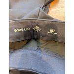 st. john's bay St John’s Bay Wide Leg Comfort Waist Knit Pull On Pants Medium Tall Navy Blue Photo 10