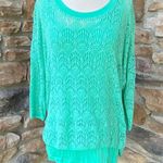 Grace Elements  Minty Green 2 Piece Top Photo 9