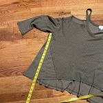 Deletta Anthropologie Women Large Cold Shoulder Oversized Long Sleeve Green Photo 7