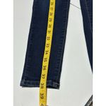 SO  Ultimate Ankle Jegging High Rise Jeans Womens 5/27W Blue Denim Distressed Zip Photo 7