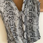 FORE Snakeskin Bodysuit Gray Size XS Photo 5