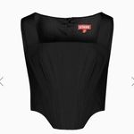 STAUD Alice Top in Black - XL Photo 2