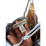 Urban Outfitters NWT  Cassie Blue‎ Satin  Embroidered Tigers Mini Dress Medium Photo 6