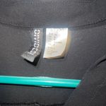Divided  by H&M Black Sheer Wrap Blouse - Size 8 Photo 1