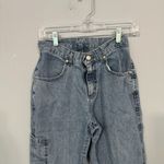Vintage Riveted by Lee Light Wash High Waisted Mom Capri Jeans Women’s Size 4 Photo 2