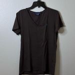 Ralph Lauren Ralph‎ Lauren Sport Women V neck brown shirt size small Photo 0
