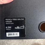 Coach Fredrica Camel Colored Pebble Grain Leather Loafers Flats Size 6.5B Photo 7